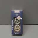 BIBS Pacifiers Colour Collection | Natural Rubber Baby Pacifier | Round Nipple | Set of 2 BPA-Free Soothers | Made in Denmark | 18+ Months (Pack of 2) | Vanilla Night