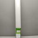 DENFOON Motorized Zebra Blinds, Solar Powered Dual Layer Automatic Shades with Remote Control, Rechargeable Smart Blinds Horizontal Wireless Electric Shades for Windows, Custom Size, White 32 x 72