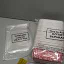 Teenyyou 50 Sets Christmas Paper Loaf Pan 6.3 x 2.2 x 2.2 Inch Mini Disposable Bread Pans with Clear Plastic Bags and Ties Rectangle Baking Mold Loaf Containers for Bread Cake Baking (Stylish Style)