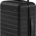 Away Carry-On Luggage, Lightweight Hardside Suitcase with Spinner Wheels, 22 Inch Airline Approved, TSA Lock, Jet Black, Standard