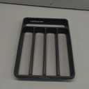 Silverware Organizer Utenisl Organizer Holder Kitchen Drawer Organizer Plastic Silverware Tray for Drawer Flatware Organizer 5 Compartment Black