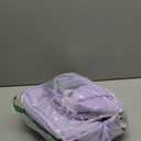 Fimibuke Kids Backpack for Girls, 3 PCS Waterproof Girls Backpack with Lunch Box & Pencil Case, Lightweight Bookbag Set for Kids Teen Girl Travel School Bag for Elementary Middle High School Students Purple