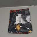 Nuxovilar Happy Birthday Yard Banner - 78.7x17.7 Inch Rustic Red Plaid & String Lights Design, Large Happy Birthday Banner, Outdoor/ Indoor Giant Sign for BBQ - Themed Birthday Decor