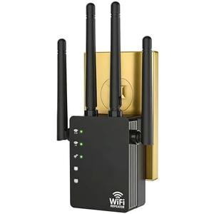 WiFi Extender Signal Booster for Home, WiFi Extender, Long Range up to 12880 Sq Ft and 105 Devices, Internet Extender WiFi Booster, WiFi Repeater with Ethernet Port