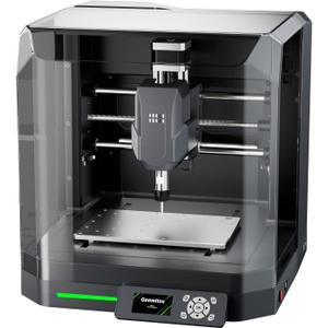 Genmitsu Cubiko CNC Router Machine with Enclosure, PCB Milling Machine, Smart Desktop CNC with Auto Z-Probing, WiFi & APP Supported, Great for Polishing, Drawing, Woodworking