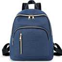 Women Mini Backpack Purse Water resistant Nylon Fashion College Bag Casual Daypack