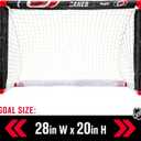 Franklin Sports NHL Mini Hockey Set - Kids Indoor Knee Hockey Goal, Ball, + 2 Stick Combo - Youth Team Indoor Toy Set - Official - Ages 3+