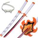 ziqing Demon Katana Sword Cosplay Sword Handmade Katana 31 inch with Multiple Styles to Choose from