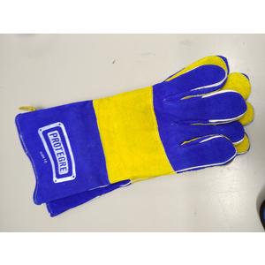 Welding Gloves 16” – 932°F Heat Resistant Leather Gloves with Kevlar – Heavy Duty BBQ & Cooking Gloves for Grill, Oven, Stove, Fireplace, Welding, Forge, MIG, TIG & High Heat Protection