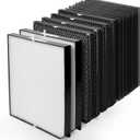 3500 Replacement Filters Compatible with 3000 Serie Air Purifier - fits AD3000 AD3500 AD3500i, 2 Efficiency Filter + 4 VOCs Filter + 8 Pre-Filters, Compare to ADF3001 ADF3002 ADF3003