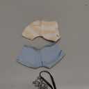 17cm Doll Clothes(NO Doll), Cute Dolls Outfit Accessories with Sweater + Denim Jeans + Pants, Small Kawaii Clothes Set for Dolls(Style 4)