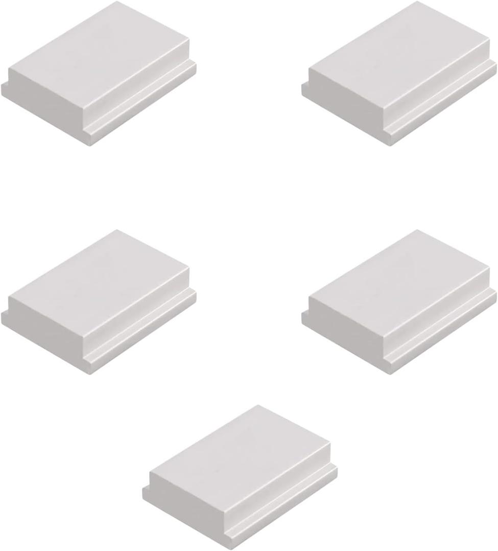1" Inch Aluminum Alloy T-Track Slot Miter Non-Porous, T-Bar Rail Slide Slab for Table Saw Router Table 25mm - Pack of 5