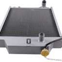 DVPARTS Radiator AL56372 Compatible with John Deere 2250 2355 2450 2555 2650 2755 2850 2650N 2855N 2450F 2650F