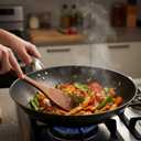 2 Pcs Wooden Spatula Set for Cooking, Flat Wooden Spatula, 13 Inches Natural Wooden Spatulas, Long Handle Flat Frying Spatulas, Cooking Utensils for Stir-Fry Pans, Non-Stick Pans, Cooking Pots