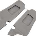 Aramox Sun Visor Cover Protector, PU Leather Sunvisor Skin, Left and Right Pair for 1994 to 2004