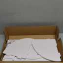 Corner Shelf Stand, Storage Organizer Great for Bathroom, Corner Shelf Perfect for Small Space, Waterproof Stand Also Use for Toilet Paper Stand, White (31.5"H (3 tier))