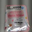 Baby's My First Family Album Soft Photo Cloth Book Pink Heart My First Book of Photos Baby Memory Album Gift Holds 4x6 Pictures for Babies Newborn Toddler & Kids Baby Shower