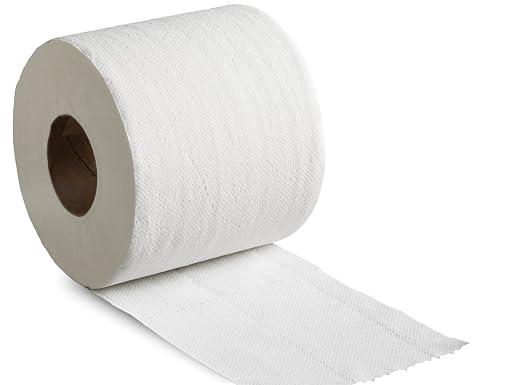 Toilet paper Roll leaf,Export Quality, White, 375 Pulls Pack of 24