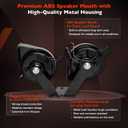 ATRACYPART HC3Z-13832-G Dual Horn Assembly with Bracket- Fit for Ford F250 F350 Super Duty 2017 2018 2019 2020 2021 2022