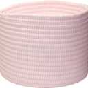 Mia Fabric Basket - 16" x 16" x 24"