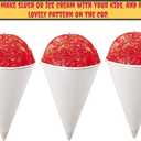 Smygoods Disposable White Paper Cone Cups (Pack of 400-4.5 oz) Eco-Friendly, Leak-Proof, Ideal for Events, Water Coolers, Quick Hydration & Efficient Cleanup