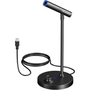 Aokeo USB Microphone, Gaming Microphone for PC with Volume Control Buttons for Recording,Podcasting,Streaming,YouTube,PS5 PS4 Mac Laptop (AK-2)