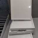 Bed Tray Table with Folding Legs, Bamboo Breakfast in Bed for Kitchen Serving Tray, Sofa, Eating, Used As Laptop Desk Snack Tray (4 Pack, White Color), (Medium)