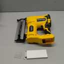 Cordless 2" Brad Nailer Compatible with Dewalt 20V Battery (No Battery), 2-in-1 Electric Nail Stapler, 18 Gauge Nail Stapler Battery Powered with 1000 Nails for Wood Carpentry