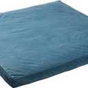 Florensi Meditation Mat Zabuton, Velvet Floor Cushions for Sitting, Meditation Cushions and Pillows with 100% Cotton Insert, Yoga Cushion for Women and Men