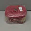 Syhood Christmas Wired Velvet Ribbon with Gold Edge Waterproof Velvet Decoration Ribbon Wrapping for Xmas Wreath Bows Floral Craft Ornaments(4 Inch X 60 Yard,Scarlet)