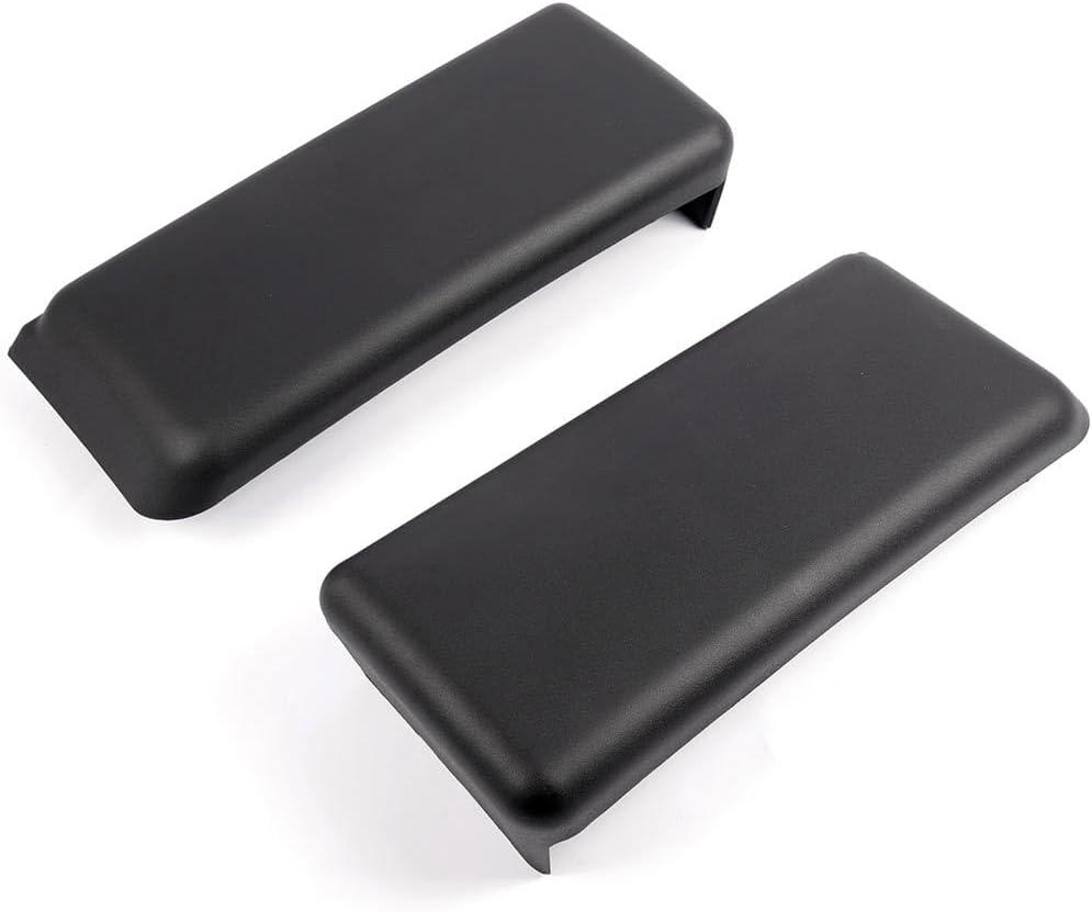 Front Bumper Guards Pads Insert Fit Ford 2009-2014 F-150 F150 Insert Caps Pair Right and Left Black