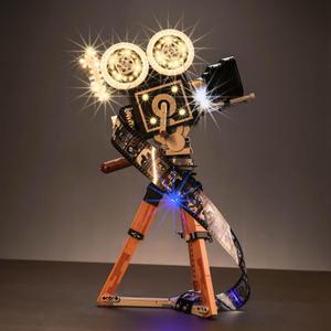 Upgraded Led Light Kit for Lego Walt Disney Tribute Camera 43230 Disney Fan Building Set, Compatible with Lego 43230 (Model Not Included)