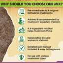 DUSPRO Recycle Premium 4-in-1 Mushroom Substrate Mix with Coco Coir, Zeolite, Gypsum & Vermiculite  Ideal Mushroom Growing Mix for Gardening, Moisture Retention, pH Balance & Ready to Use Mixture 8QT