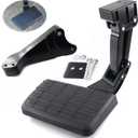 75302-01A Rear Bed Step Retractable Bumper Step for Ford F150 2006-2014, Folding Truck Tailgate Step