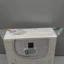 126W Cordless Rechargeable UV LED Nail Lamp with Large Space, Handle and Foot Rest, Fast Curing Gel Nail Dryer with 4 Timers for Salon and Home (Matte Black)