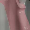 BabyBond Baby Bath Seat with Sitting & Lying 2 Modes, 3-Speed Adjustment, Powerful Suction Cups, Infant Bathtub Chair with Soft and Comfortable Towel, Folding and Hanging (Pink)