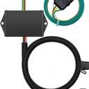 briidea Custom Trailer Wiring Harness Kit 4 Pin 56420 Compatible with Hyundai Santa Fe 2019-2023, Palisade 2020-2022, Cruz 2022-2023, Tucson 2022-2024, Kia Telluride 2020-2022, Carnival 2022-2024