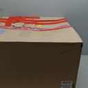 Roundhill Furniture Contemporary Chrome Air Lift Adjustable Swivel Stools with White Seat