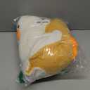 PEACH CAT Banana Duck Plush Toy Cute Plushie Hugging Plush Pillow Duck Stuffed Animal for Girls and Boys White 19.7"