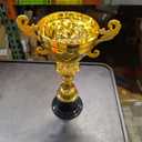 PREXTEX Golden Statues Trophy Award - Awards and Trophies for Party Celebrations, Award Ceremonies, and Appreciation Gifts - Ideal for Competitions, Rewards, and Party Favors for Kids & Adults