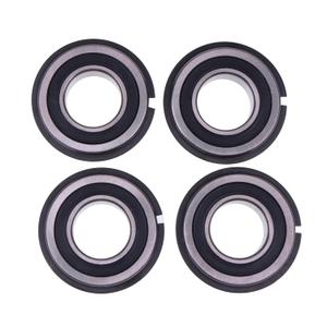 4 Pcs Lawn Mower Front Wheel Rim Bearings AM33797 AM102605 Compatible with John Deere 318, 335,375,385, 420,430,435,446,447,456,457,466,467