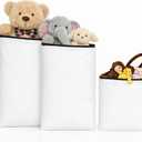 SATINIOR 3 Pack Premium Laundry Wash Bags with Zipper for Items Delicate 12 x 15 15 x 20 20 x 30 Machine Wash and Dry, Fabric Bags for Household and Specialty