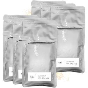 Pack of 6, 200g/Pack, 5m Height Stage Light Premium Material, 3-5m Effect for Wedding, Party, DJ Performances &Stage Events