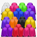 Shappy 100 Pcs Drawstring Backpack Bulk Sports Gym Cinch Bag Polyester String Bag for Men Women Children(10 Colors)