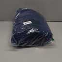 Smiry Luxury Chenille Bathroom Rugs 47x24, Extra Soft and Absorbent Shaggy Bath Mat, Machine Washable, Non-Slip Plush Carpet Runner for Tub, Shower, and Floor, Home Decor Accessories, Navy Blue