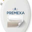 Bidet Toilet Seat for Elongated Toilets, Non-Electric, Dual Nozzle, Soft Close, Self-Cleaning, Ambient Water Temperature, Easy Installation, Reduce Toilet Paper Usage
