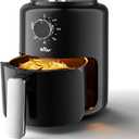Bear Small Air Fryer 2.1 QT, Mini Airfryer Adjustable Time&Temp Control, Compact Size Space Saving for 1-2 People Quick Healthy Meals Snack in Minutes with Nonstick Basket