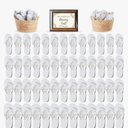 Orca Bulk Flip Flops For Wedding Guests | 52 Pack Wholesale Wedding Sandals