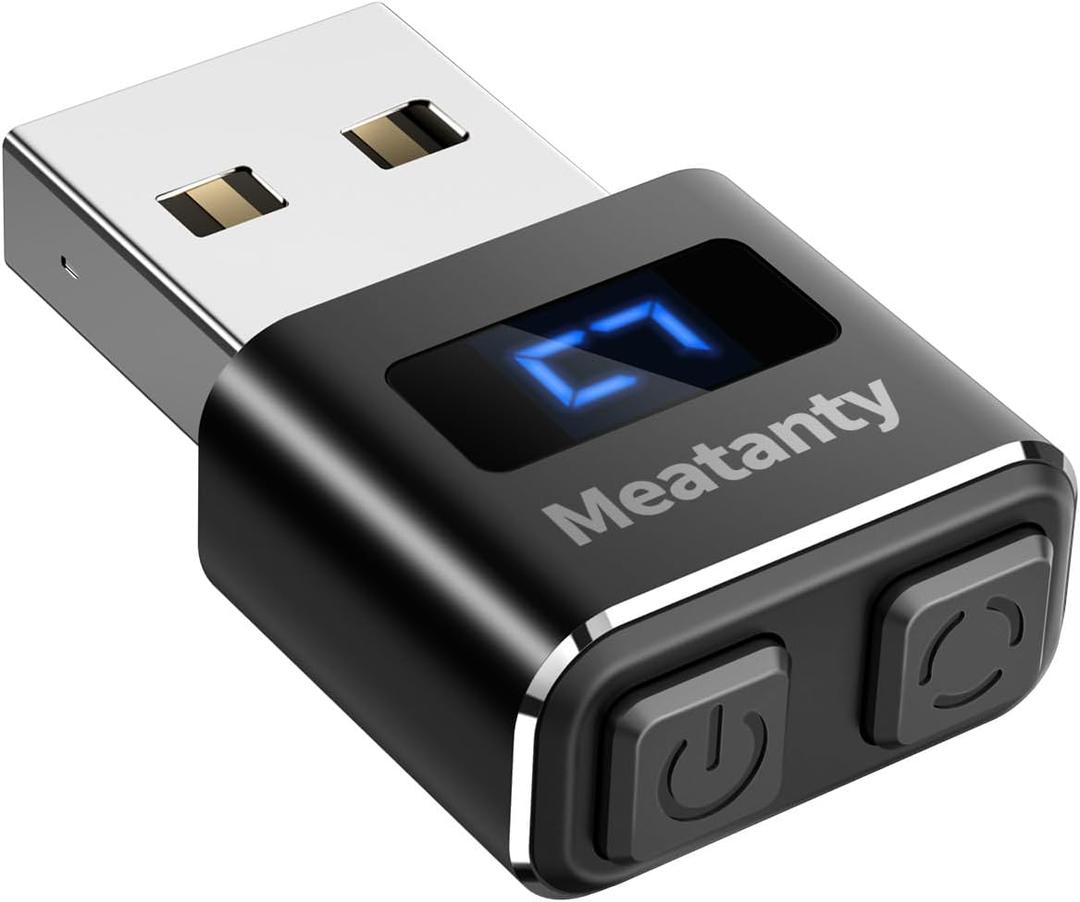 Meatanty Metal Tiny Mouse Jiggler, USB Mouse Mover Undetectable, Automatic Shaker with Separate Mode and ON/Off Buttons, Mouse Moving Device LED Screen, Wiggler Giggler Keep Computer/PC/Laptop Awake (Black) Meatanty Metal Tiny Mouse Jiggler, USB Mouse Mover Undetectable, Automatic Shaker with Separate Mode and ON/Off Buttons, Mouse Moving Device LED Screen, Wiggler Giggler Keep Computer/PC/Laptop Awake (Black)