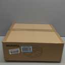 15.7" Modern Ceiling Fan with Lights - Flush Mount, Low Profile with Remote, Dimmable LED, 6 Speeds Timing for Bedroom Indoor Use, Black